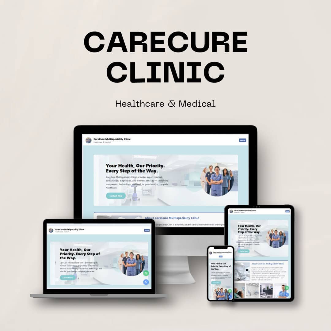 Healthcare Website