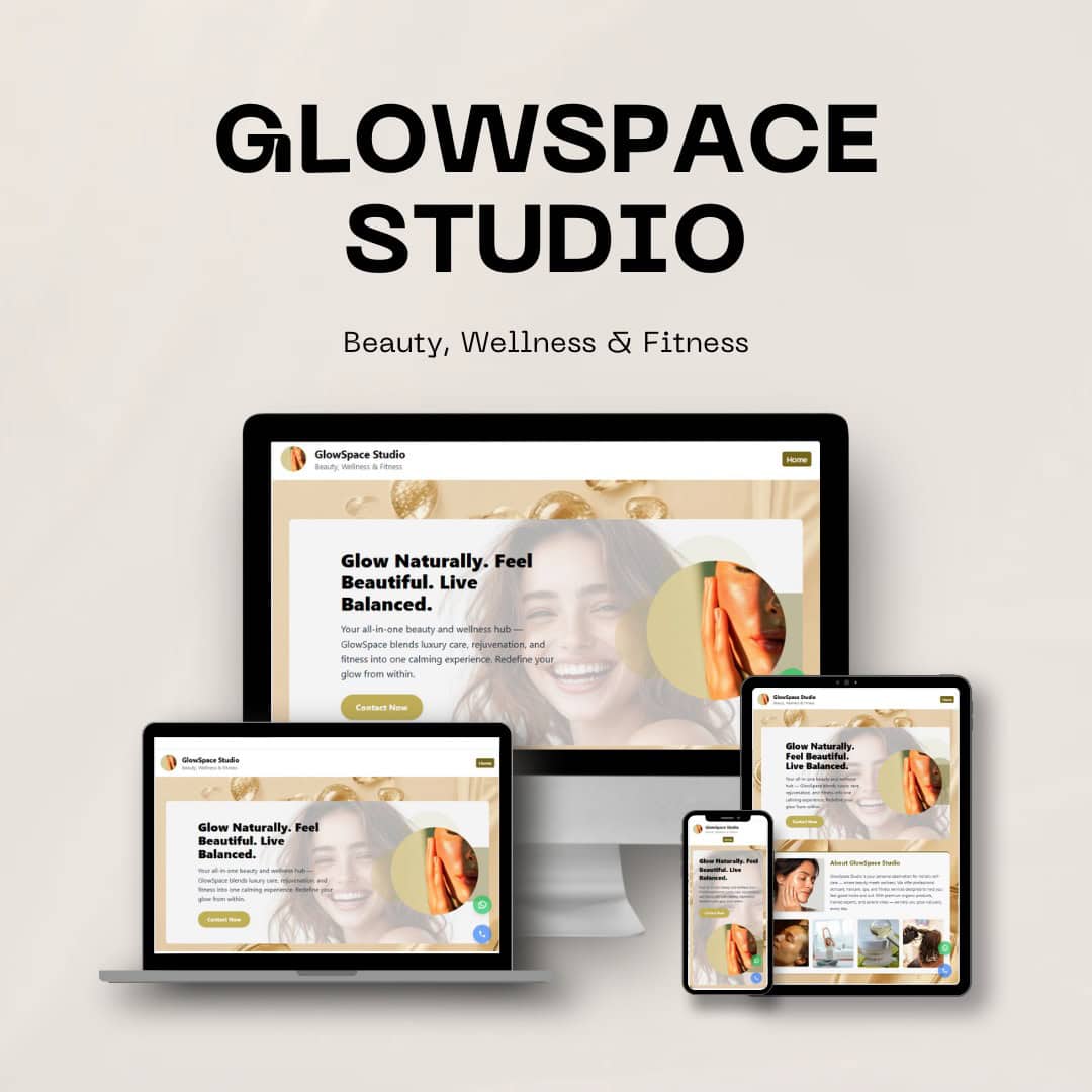 Beauty & Wellness Website