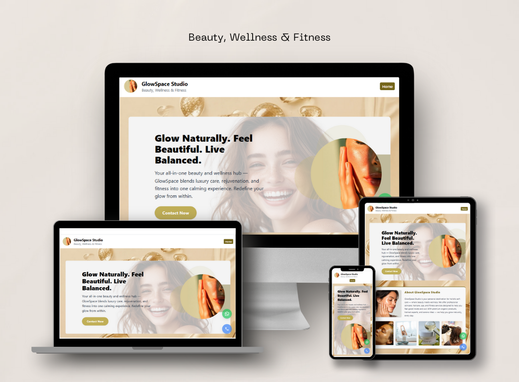 Beauty & Wellness Website