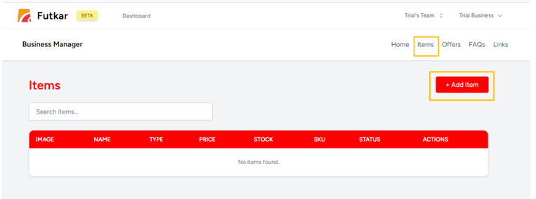 FUTKAR workflow screenshot