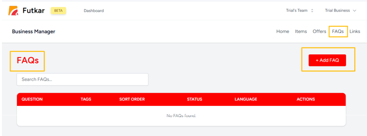 FUTKAR workflow screenshot