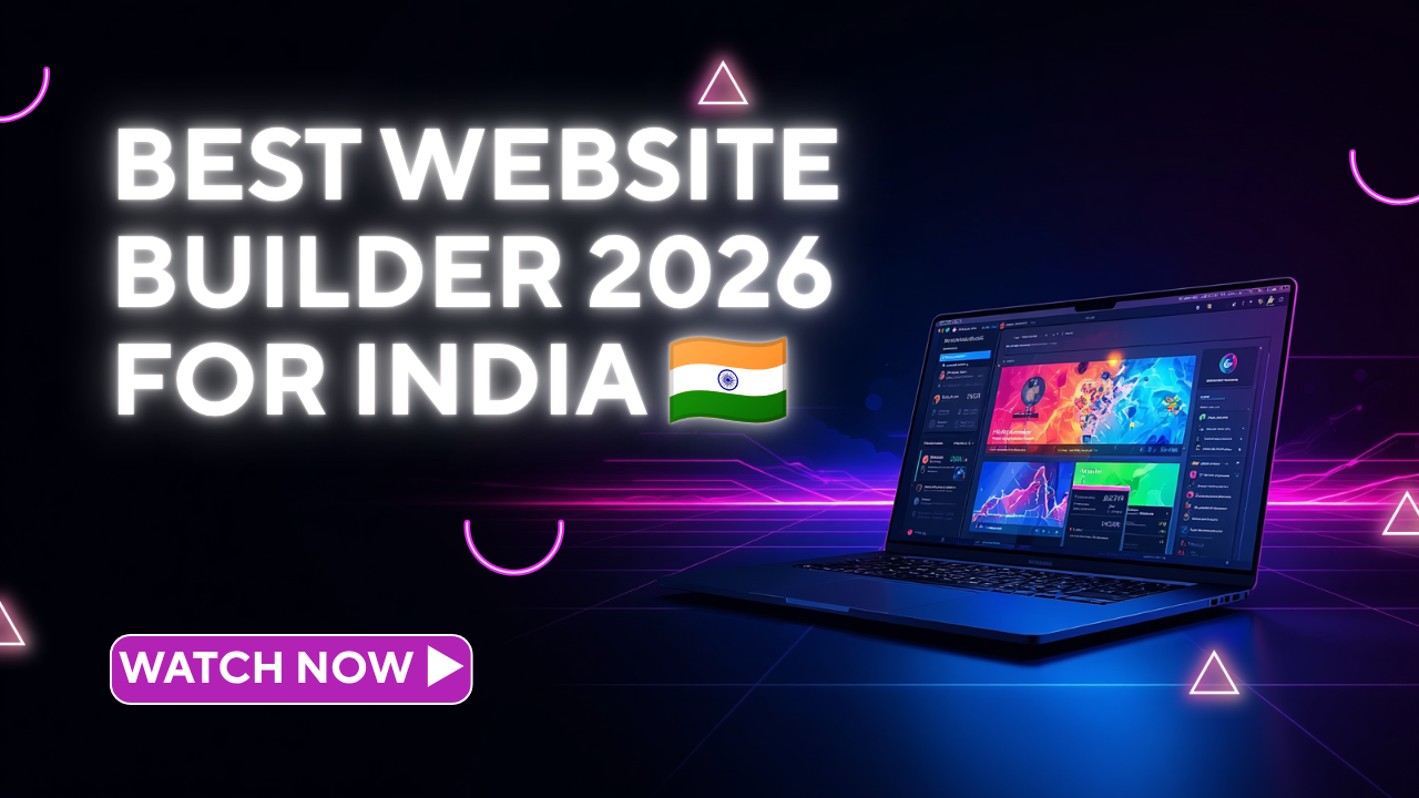 Best Website Builder for Small Business in India (2026): How to Choose the Right One