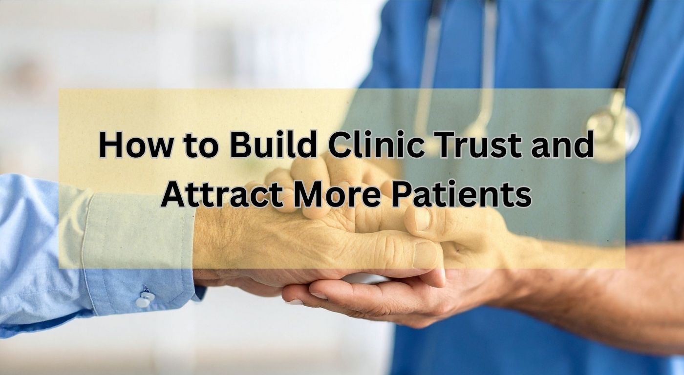 How to Build Clinic Trust and Attract More Patients