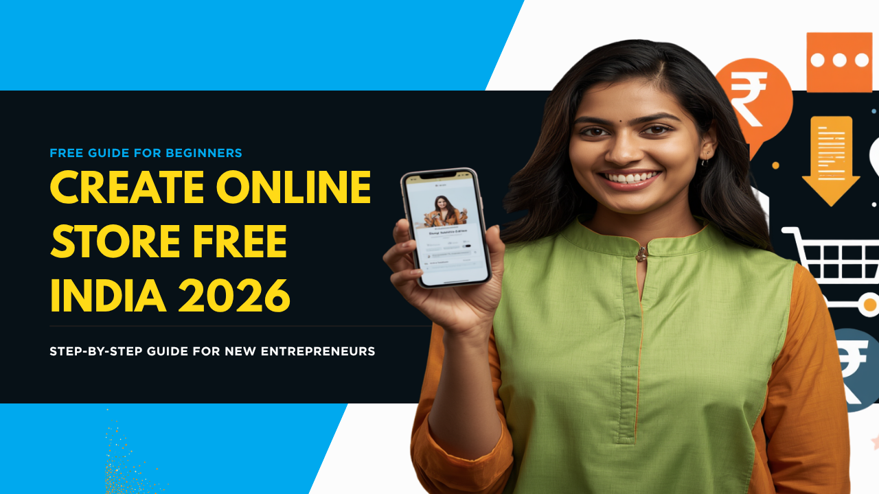How to Create an Online Store for Free in India (2026)