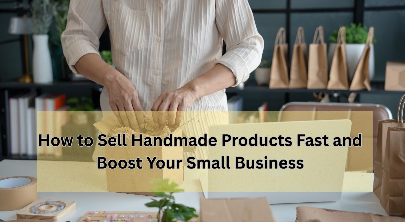 How to Sell Handmade Products Fast and Boost Your Small Business