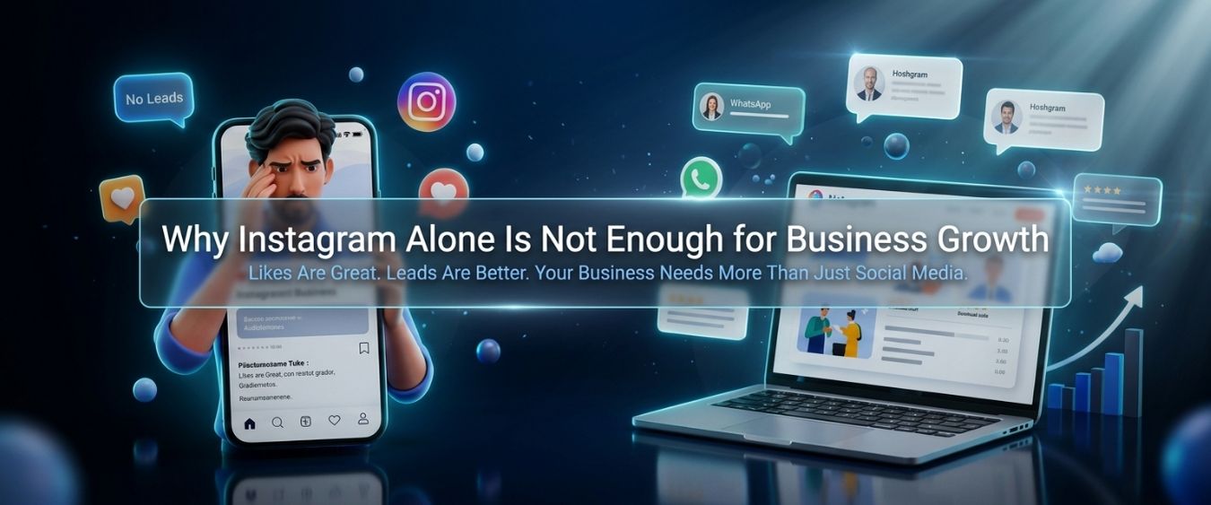Why Instagram Alone Is Not Enough for Business Growth
