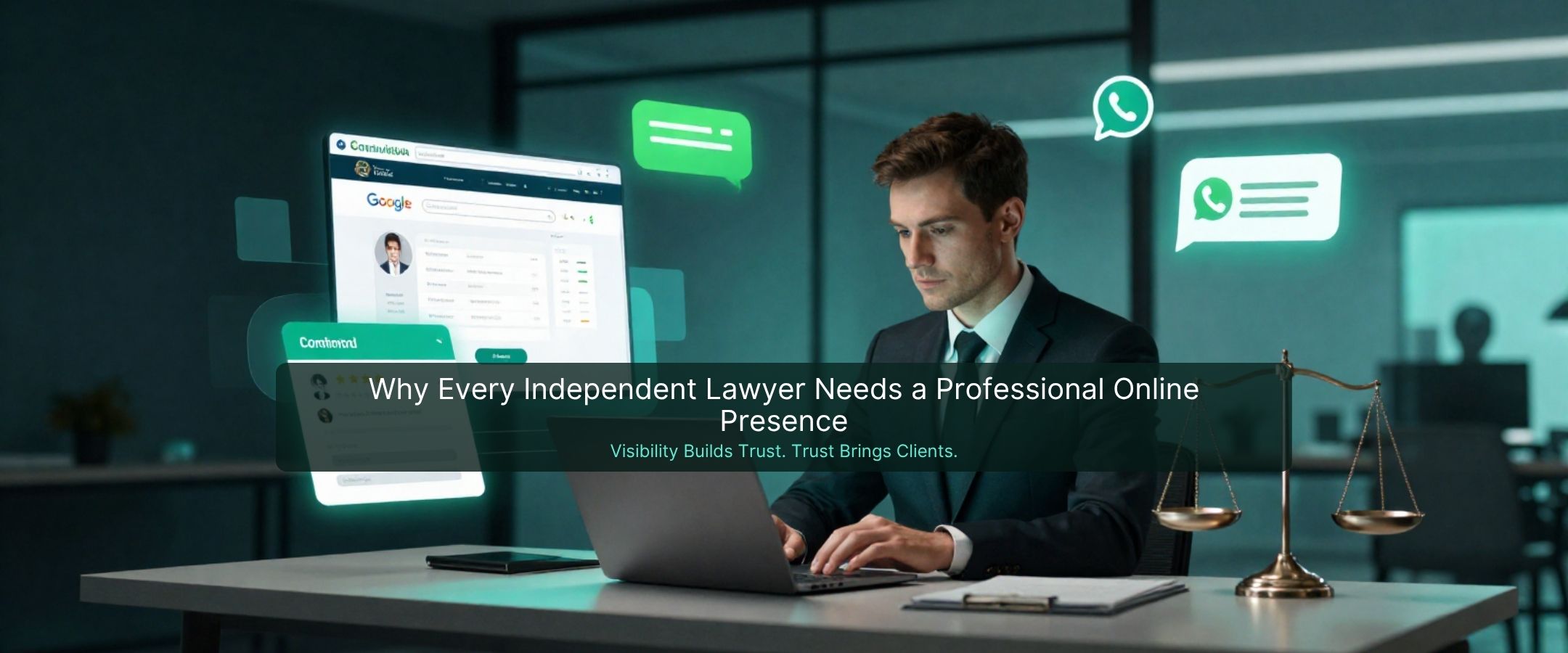 Why Every Independent Lawyer Needs a Professional Online Presence