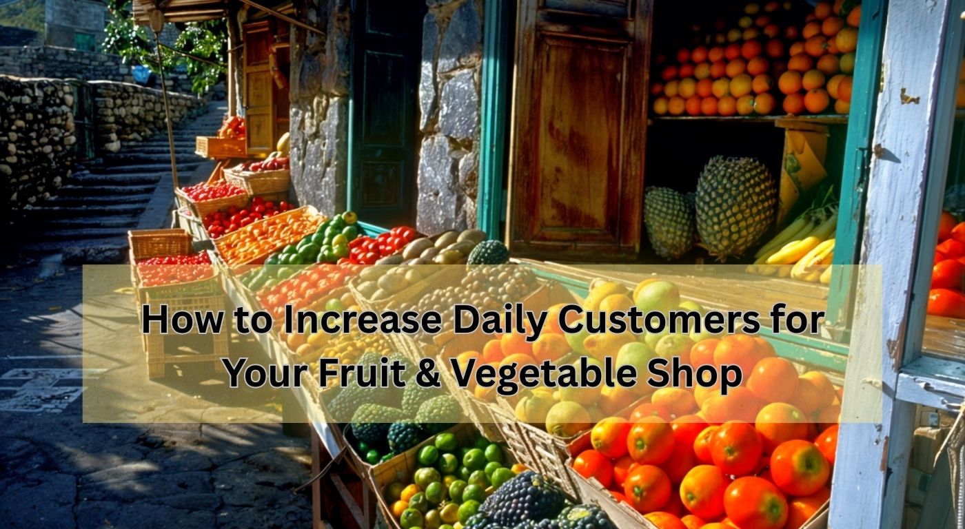How to Increase Daily Customers for Your Fruit & Vegetable Shop