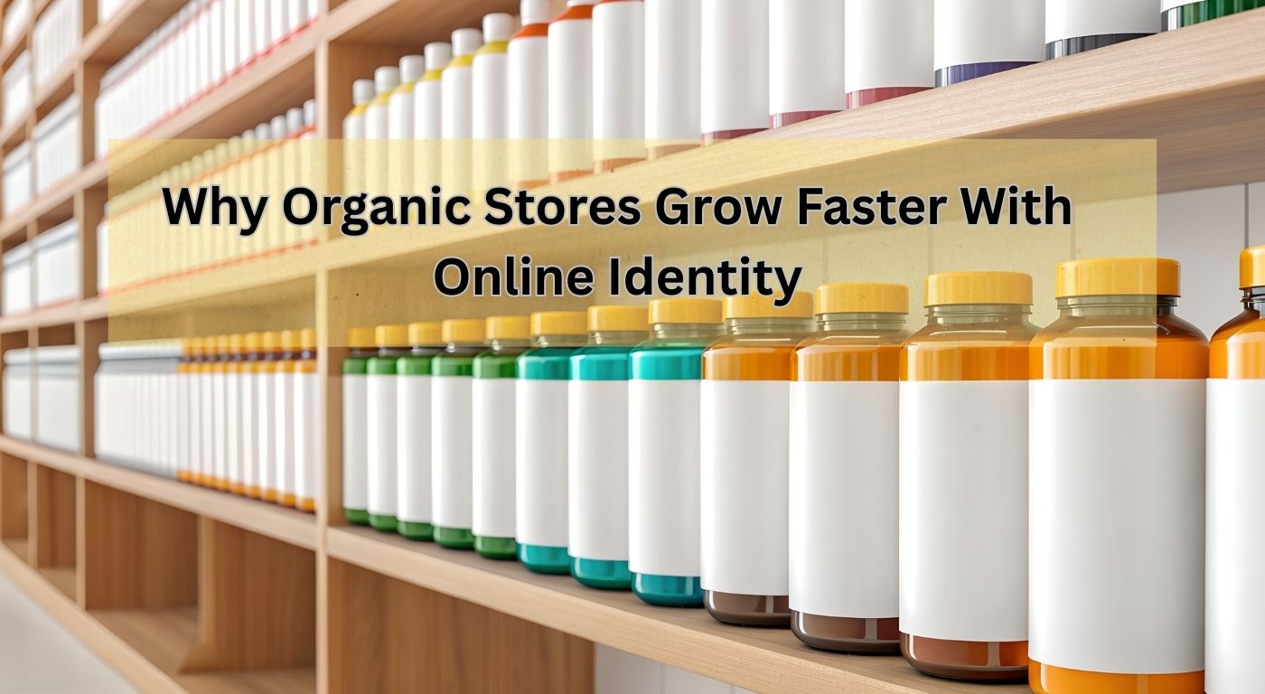 Why Organic Stores Grow Faster With Online Identity