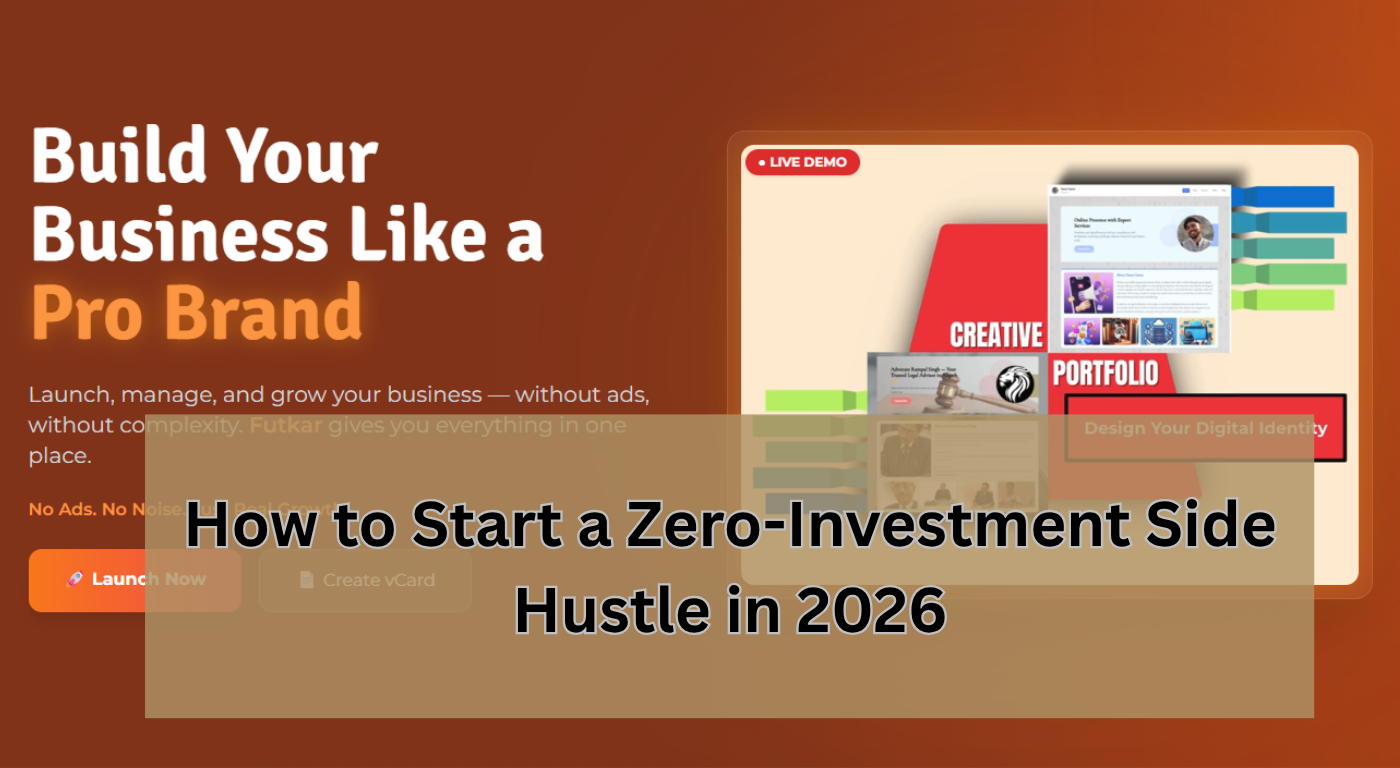 How to Start a Zero-Investment Side Hustle in 2026