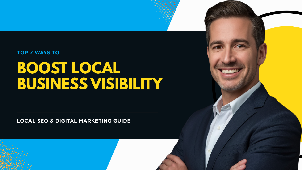 Top 7 Ways to Increase Local Business Visibility Online