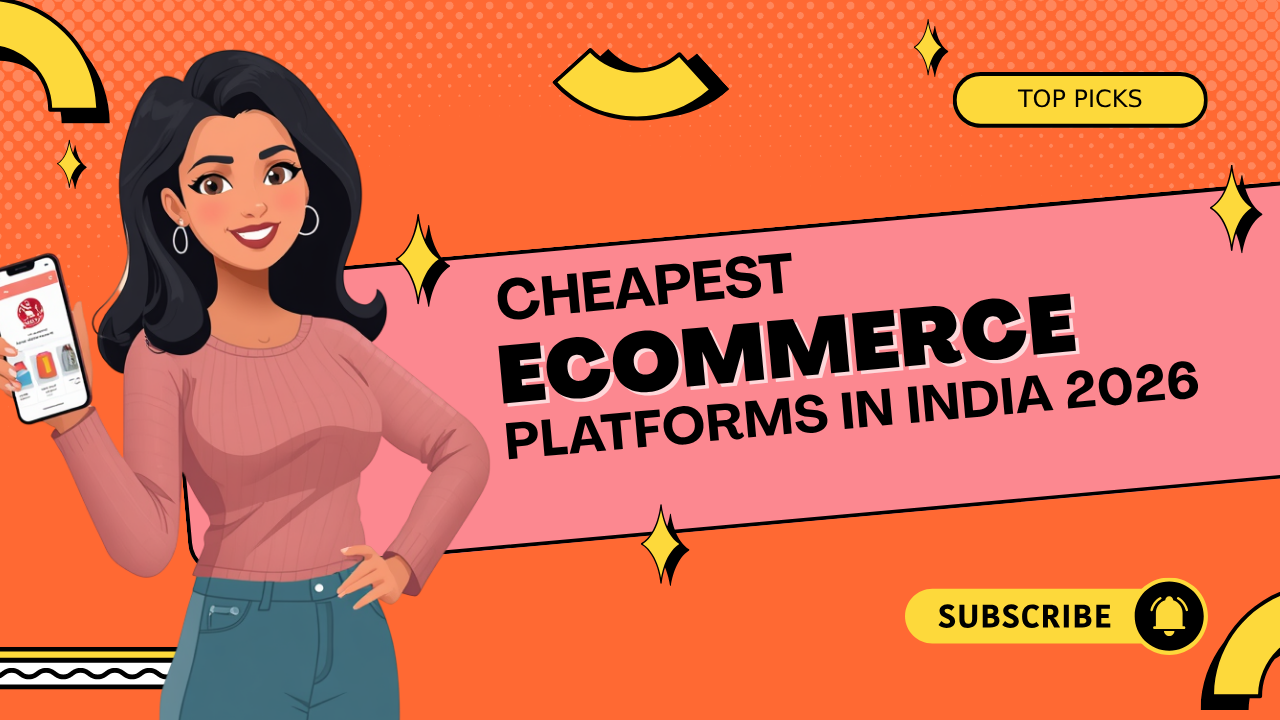Cheapest Ecommerce Platform in India (2026)