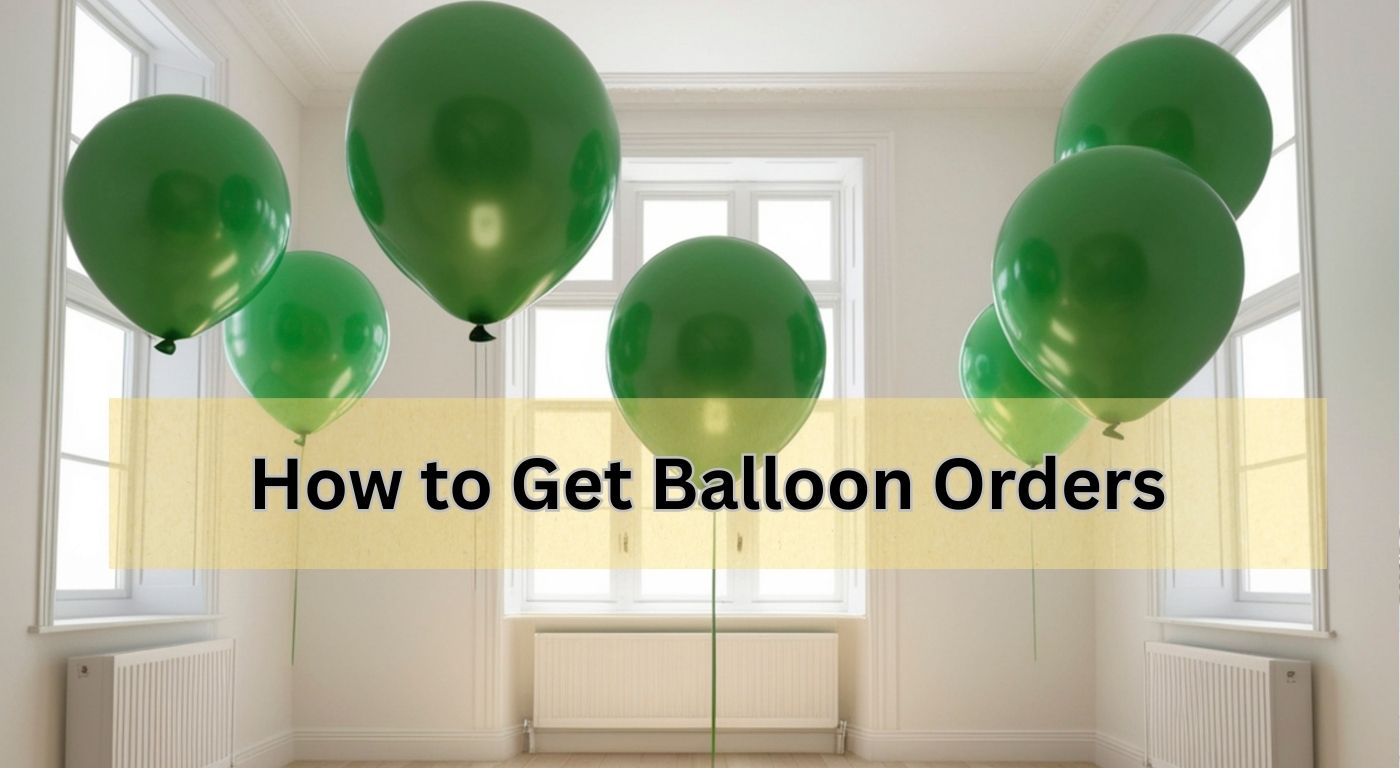 How to Get Balloon Orders