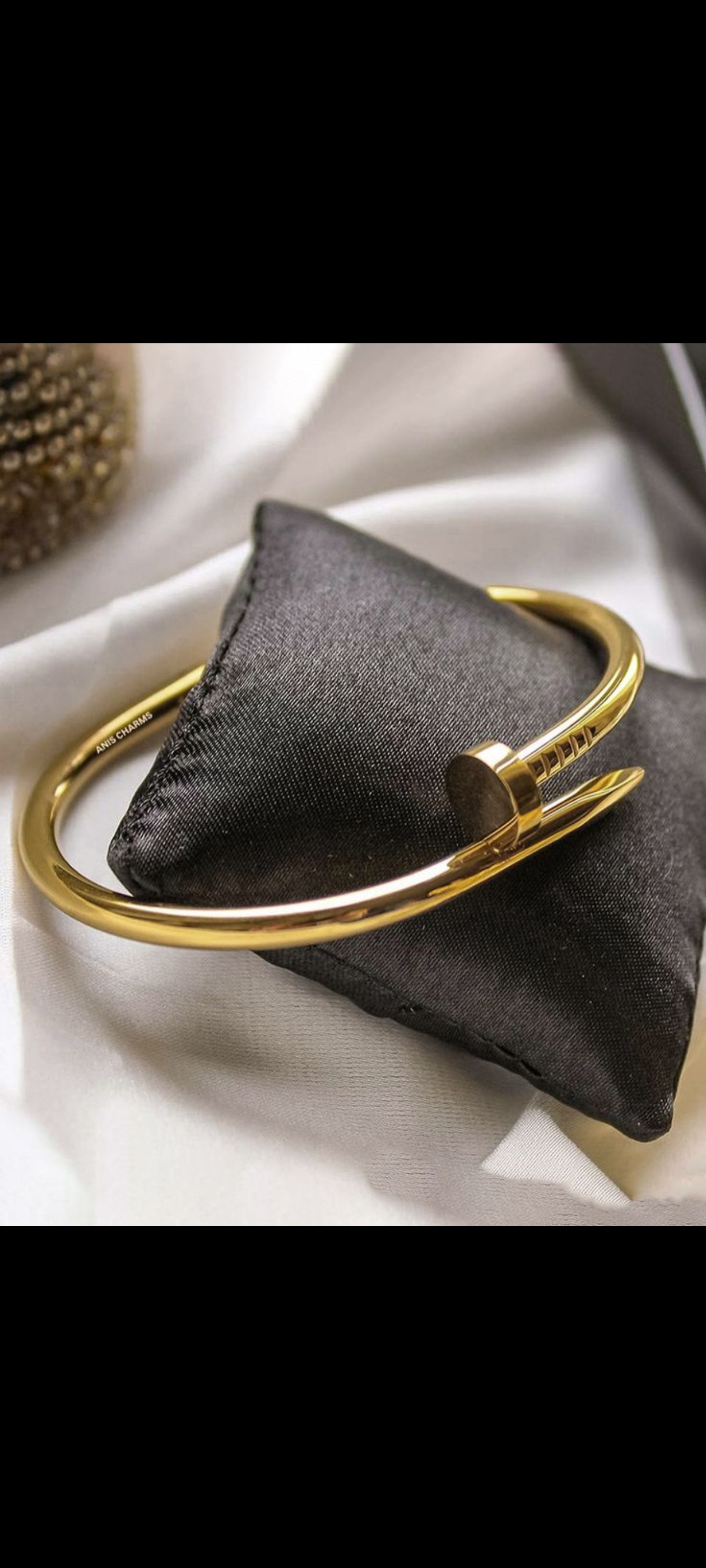 Anti-Tarnish Nail Bracelet for Women